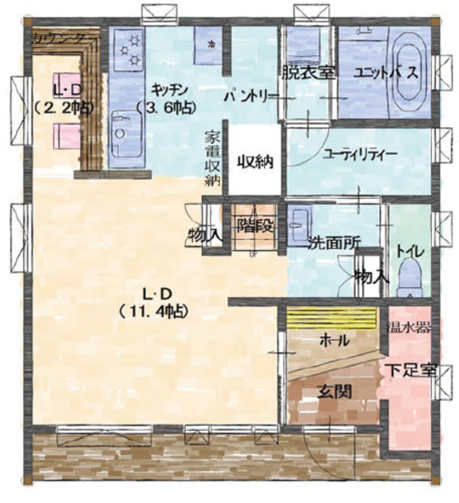 間取り_タイプA