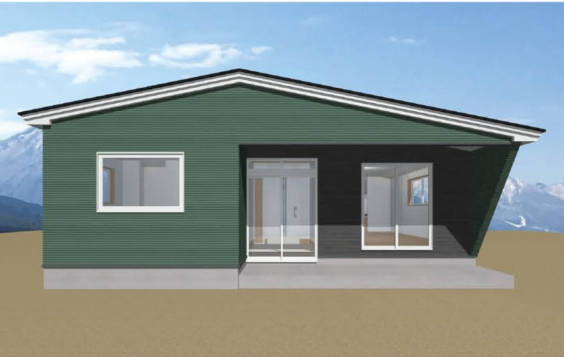 【新築住宅】規格住宅 桃彩　Ｃタイプ　２LDK